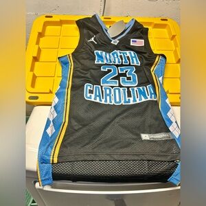 NWT Michael Jordan #23 North Carolina Tar Heels Black NCAA Basketball Jersey NEW